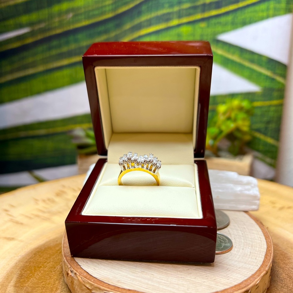 VTG| 10KGF CZ 3D Ring ✨